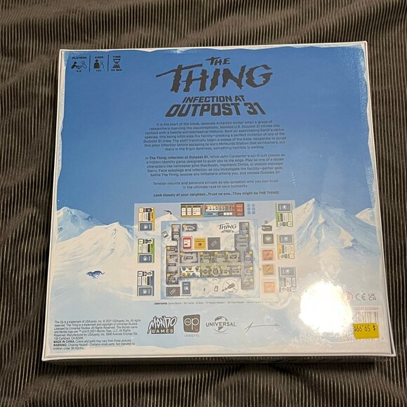 The Thing Infection at Outpost 31 Board Game - Picture 2 of 4